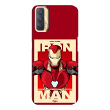 Чехол Супергерой Железный человек на Oppo A33 (Iron man)