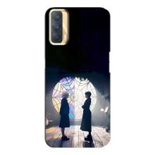 Чехлы Венсдей на Oppo A33 Уэнсдей (AlphaPrint) (Уэнздей и Инид)