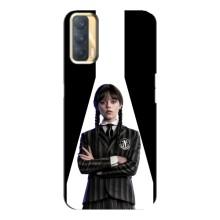 Чехлы Венсдей на Oppo A33 Уэнсдей (AlphaPrint) (W-Wednesday)