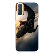 Чехол дракон Беззубик для Oppo A33 – Полет Беззубика