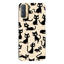 Чехол с рисунком кот на Oppo A33