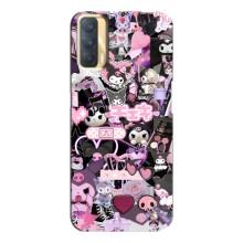 Чехол с кроликом Куроми на Oppo A33 – Коллаж Куроми