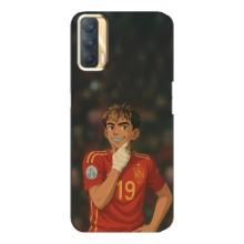 Чохол з футболістом Ламін Ямаль Oppo A33 (Ямаль аніме)