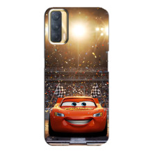 Чехол с принтом Маквин для Oppo A33 – Красный Маквин