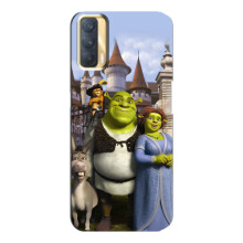 Чохол з мультфільмом Шрек на Oppo A33