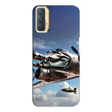 Чехол с мемом Тралалело тралала на Oppo A33 (Бомбардиро крокодило)