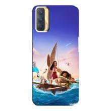 Чохол з мультфільмом Ваяна Oppo A33 (Ваяна и Мауї)