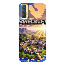 Чохол з картинками Майнкрафт для OPPO A33 – Minecraft