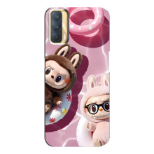 Чохол з Лабубу на Oppo A33 (Іграшка Лабубу)