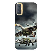 Чохол з мемами траралело тралала для Oppo A33