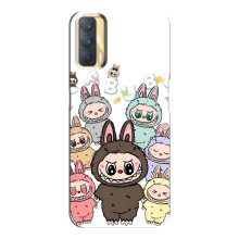 Чехол с принтом Лабубу для Oppo A33