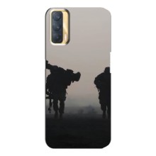 Чехол с украинским воином на Oppo A33 – Украинские солдаты