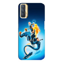 Чохол з принтом Фантастична четвірка для Oppo A33 – Фантастична 4-ка