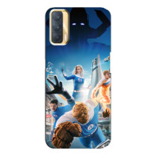 Чохол з принтом Фантастична четвірка для Oppo A33 – Герої фантастичної четвірки
