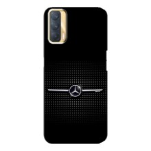 Силиконовый бампер с картинкой машины на Oppo A33 (Mercedes)