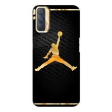 Силіконовый Чохол Nike Air Jordan на Оппо А33 – Джордан 23