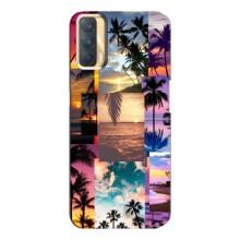 Силиконовый чехол с КАРТИНКАМИ лето для Oppo A33 (AlphaPrint) – Летний отпуск