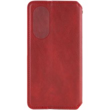 Кожаный чехол книжка GETMAN Cubic (PU) для Oppo A38 / A18 – Красный