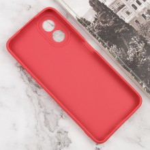 Силиконовый чехол Candy Full Camera для Oppo A38 / A18 – Красный