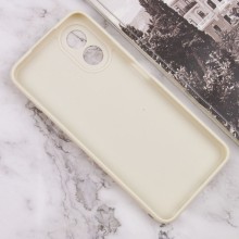 Силиконовый чехол Candy Full Camera для Oppo A38 / A18 – Бежевый