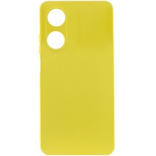 Чехол Silicone Cover Lakshmi Full Camera (A) для Oppo A38 / A18 – Желтый