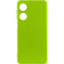 Чехол Silicone Cover Lakshmi Full Camera (A) для Oppo A38 / A18 – Салатовый