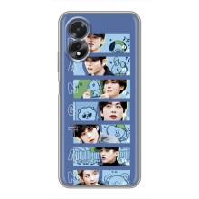 Чехлы BTS для Oppo A38 (AlphaPrint)