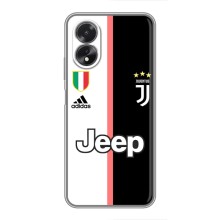 Чехлы для Oppo A38 (VPrint) - Футбольные клубы (Juventus)