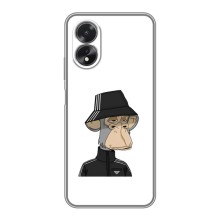 Чехлы с Обезьянами NFT для Oppo A38 (AlphaPrint) (обезьяна NFT Adidas)