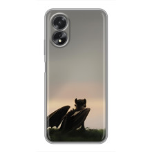 Чехол как приручить дракона на Oppo A38 (Беззубик)