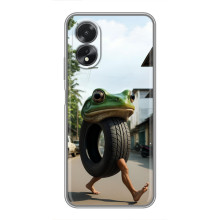 Чехол с мемами тралалело тралала для Oppo A38 – Бонека амбалабу