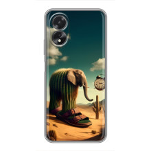 Чехол с мемами тралалело тралала для Oppo A38 – Лирили ларила