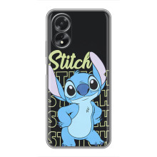 Чехол с принтом Стич на Oppo A38 (Stitch 626)