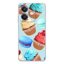 Чехлы с Фруктами для OPPO A3x (VPrint) (Кексики)