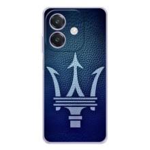 Чехлы с тематикой "Крутые машины" на OPPO A3x – Лого Maserati