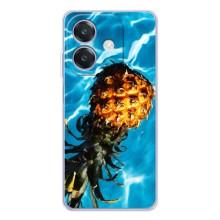 Чехол с изображением  вкусной еды для OPPO A3x – Ананас