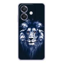 Чехол с картинкой на OPPO A3x – Лев - синий