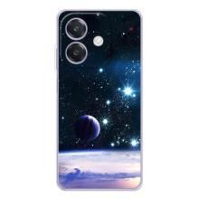 Чехол (ТПУ) с планетами на OPPO A3x – Космический вид