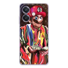 Брендновые Чехлы для OPPO A40m - (PREMIUMPrint) – Mario LV