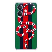 Чехлы ГУЧЧИ для А40м (AlphaPrint) (Gucci змия)