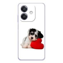 Чехлы с собаками для OPPO A40m (VPrint) (Песик)