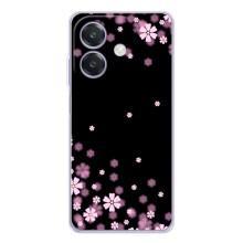 Чехол для А40м - с принтом (Дизайнерские) (AlphaPrint) (Цветочки маленькие)