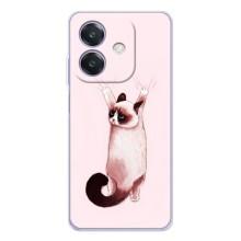 Чехол на А40м с Котами (VPrint) (Котик падает)