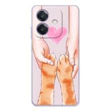 Чехол на А40м с Котами (VPrint) (Любовь к котикам)