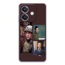 Чехол для OPPO A40m (AlphaPrint - с принтом Зеленского)