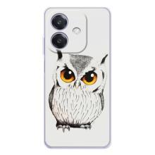 Чехол с птицами на OPPO A40m (VPrint) (Милая Сова)