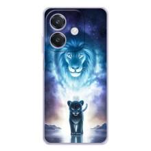 Чехол со Львом для OPPO A40m (VPrint) (Маленький лев)