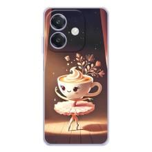 Чехол с мемом Тралалело тралала на OPPO A40m (Балерина капучина)