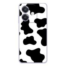 Чехол с принтом коровы на А40м – Черный принт