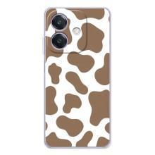 Чехол с принтом коровы на А40м – Коричневый принт
